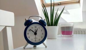 clock on desk